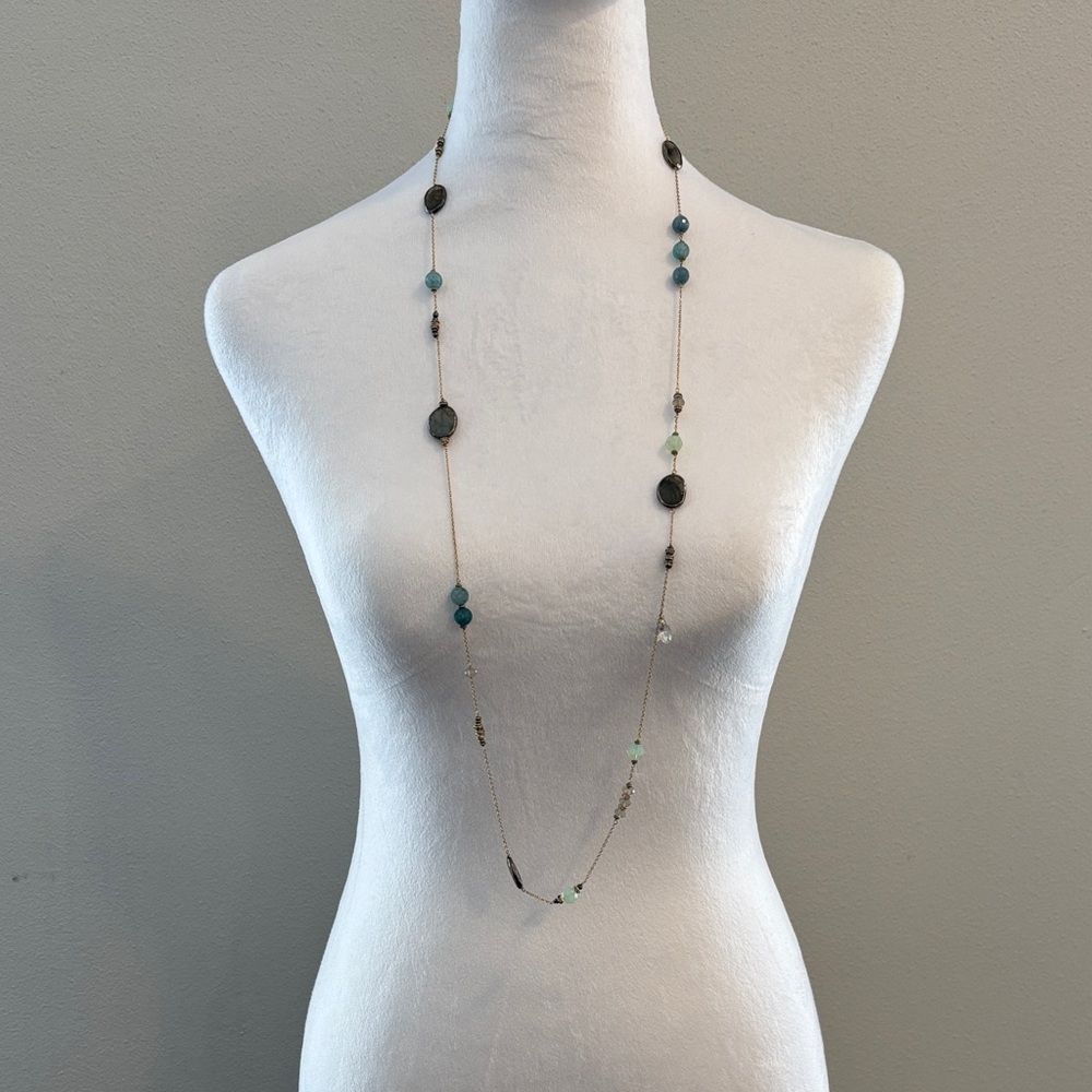 Elegant Multi-Color Beaded Necklace